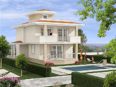 Property For Sale Or Rent: Dethaced Villa For Sale In Turkey,Aydin,Didim,Altinkum,Akbuk