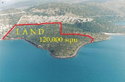 Property For Sale Or Rent: 120,000 sqm. SeaFront Land For Sale