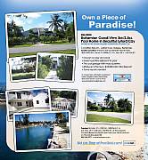 International real estates and rentals: Bahamian 3BR/2.5BA Canal View Pool Home In Lyford Cay